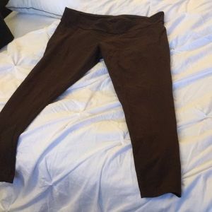 Brown leggings